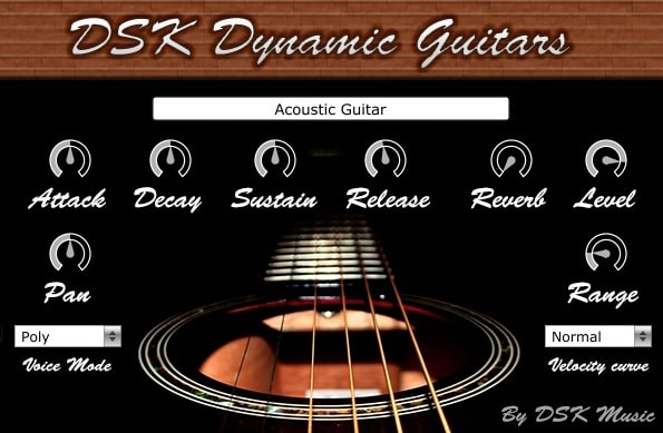 DSK Dynamic Guitars | Virtual Acoustic Guitar