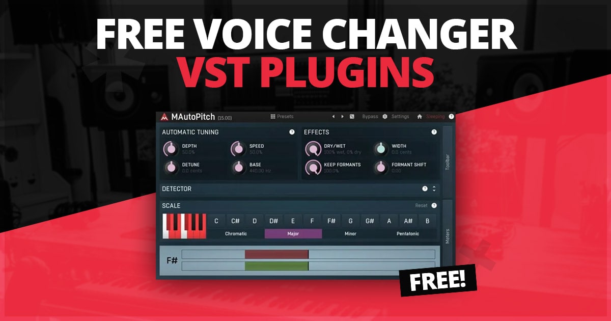 vst plugin to raise voice an octave