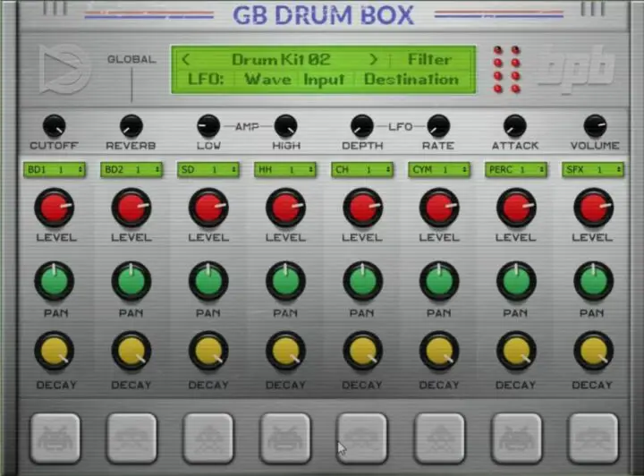 GB DrumBox | 8-Bit Sound Chip