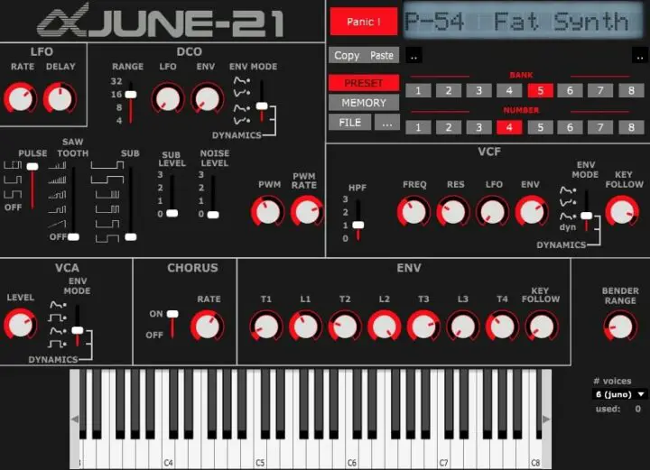 June-21 | Software Synthesizer Emulator