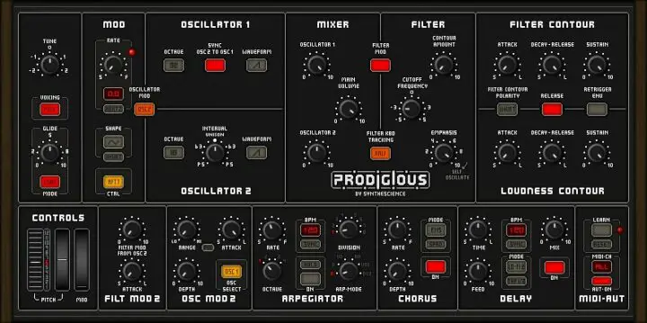 Prodigious Synthesizer VST Plugin