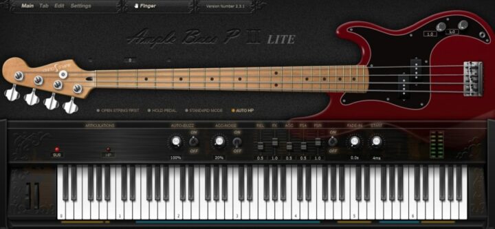 Ample Bass P Lite II VST Plugin by Ample Sound