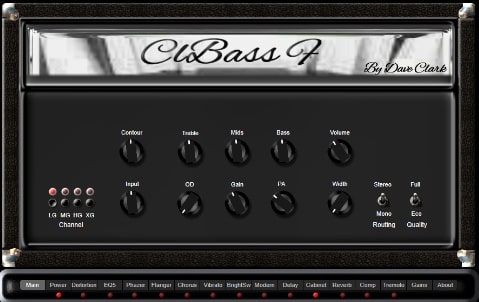 ClBass F | Bass Amp Simulation