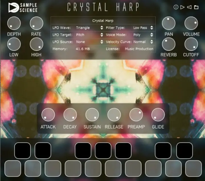 Crystal Harp | Concert Harp & Elysium Harp