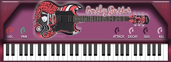 Cute Emily Guitar VST Plugin