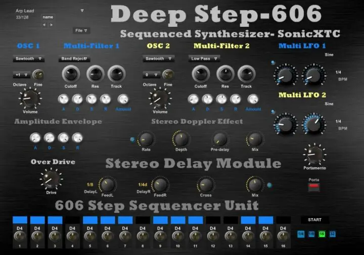Deep Step-606 VST Plugin