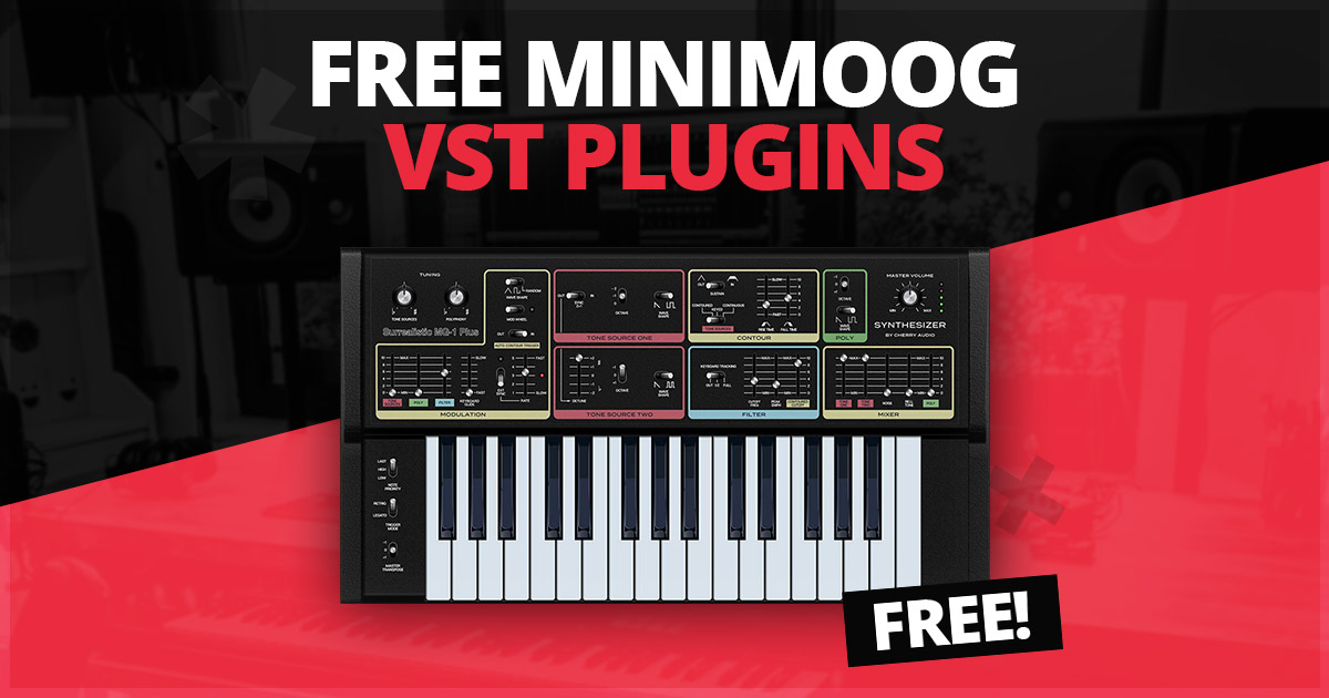 15 FREE Minimoog VST Emulator Plugins For 2024!