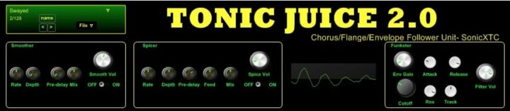 Tonic Juice 2.0 | More Flanger Vst Plugins