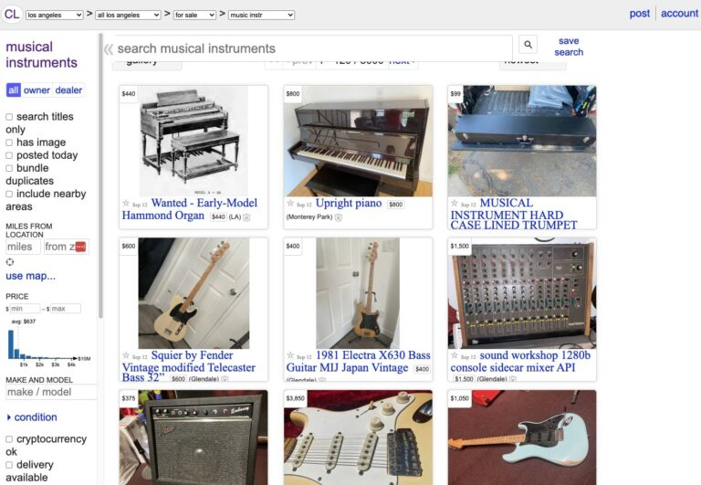 10 Best Websites To Buy Used Musical Instruments For 2024