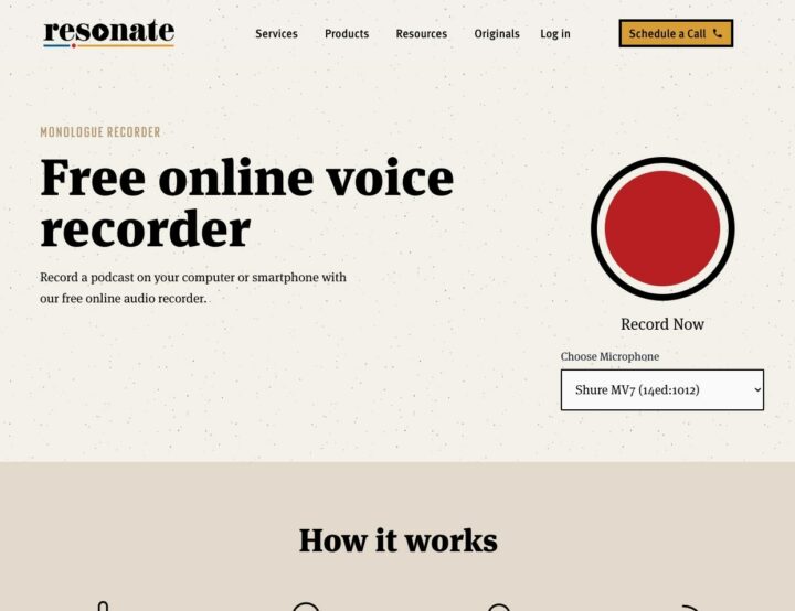 Resonate Voice Recorder