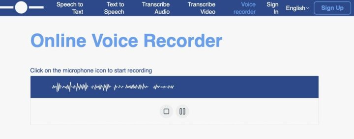 Text From To Speech | Online Voice Recorder