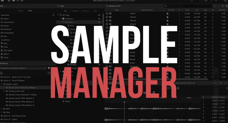 8 Best Free Sample Managers For Organizing Your Sample Library