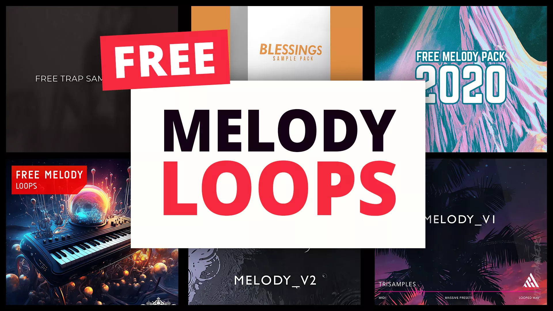 10,000 Free Melody Loops & Melody Loops Packs [2024]