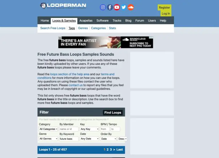 Looperman Free Future Bass Loops Samples Sounds