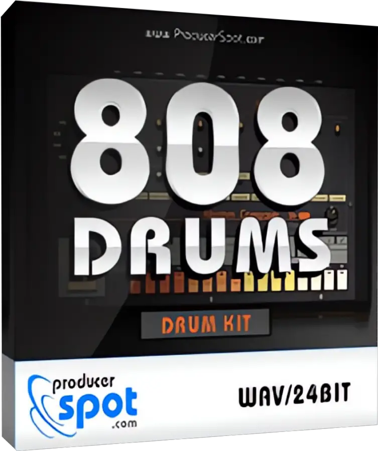 808 Drum Sample Kit By ProducerSpot