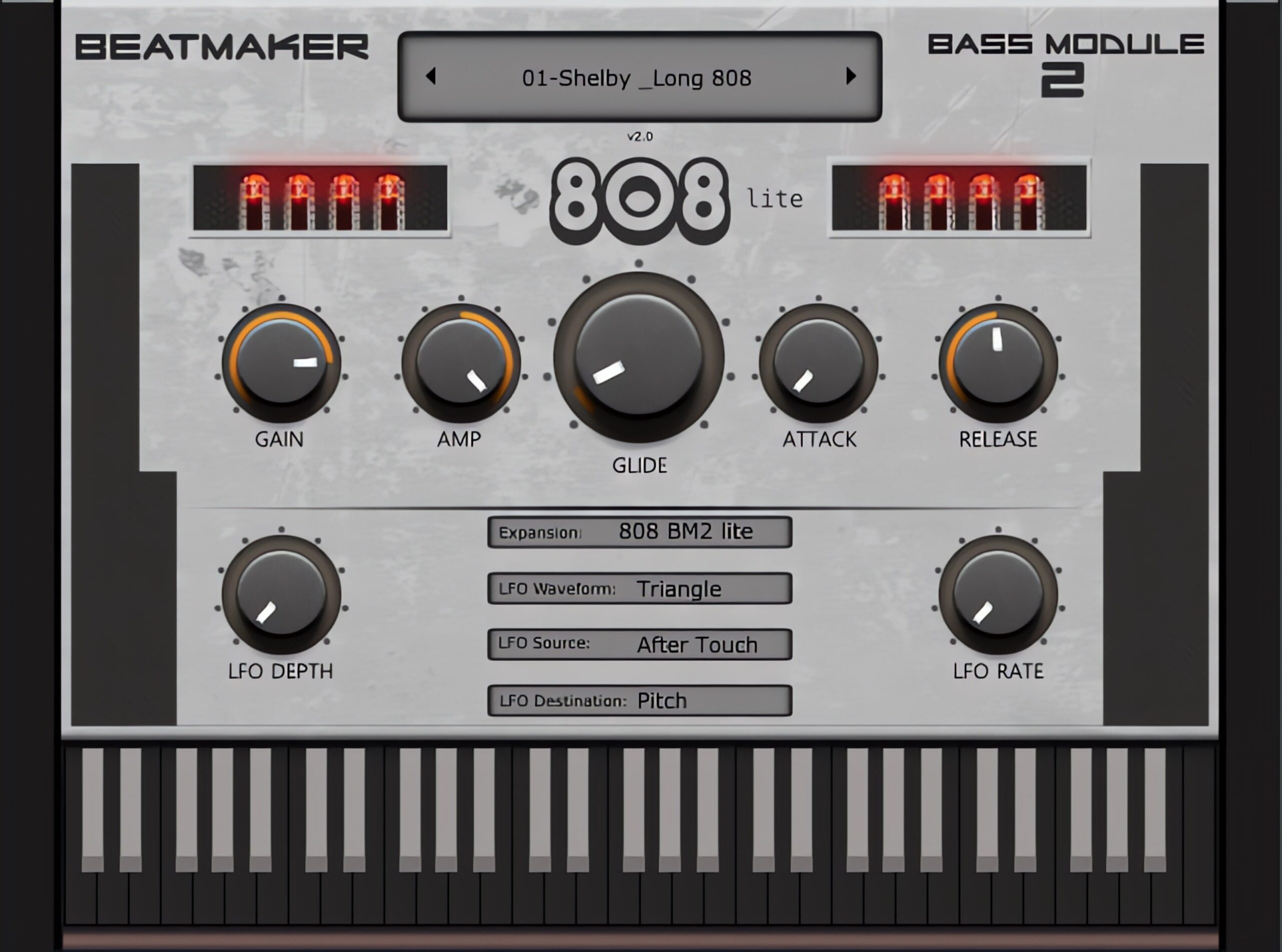 808 Bass Module 2 Lite VST Plugin By BeatMaker