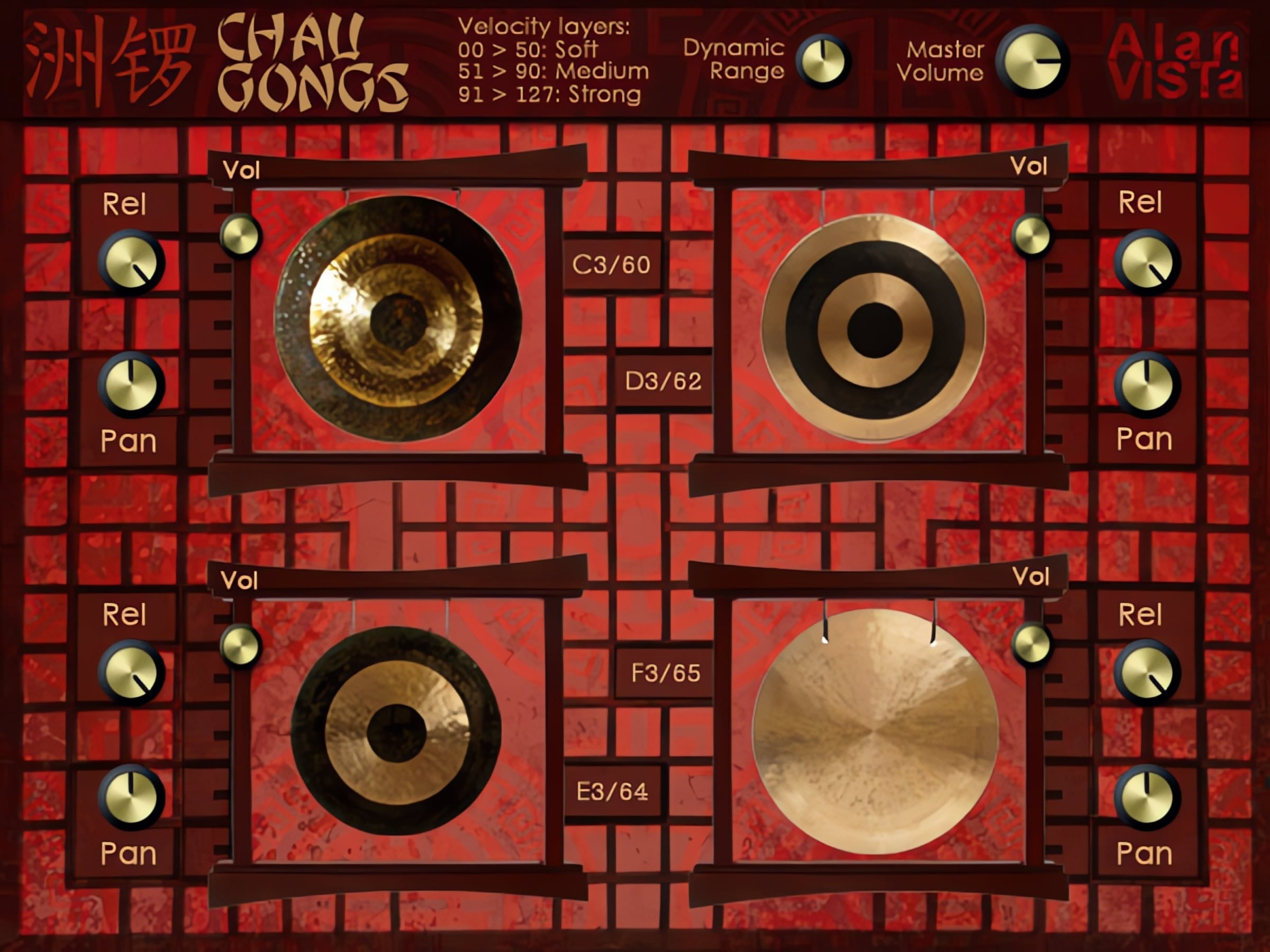 Chau Gongs VST Plugin By Alan Avista