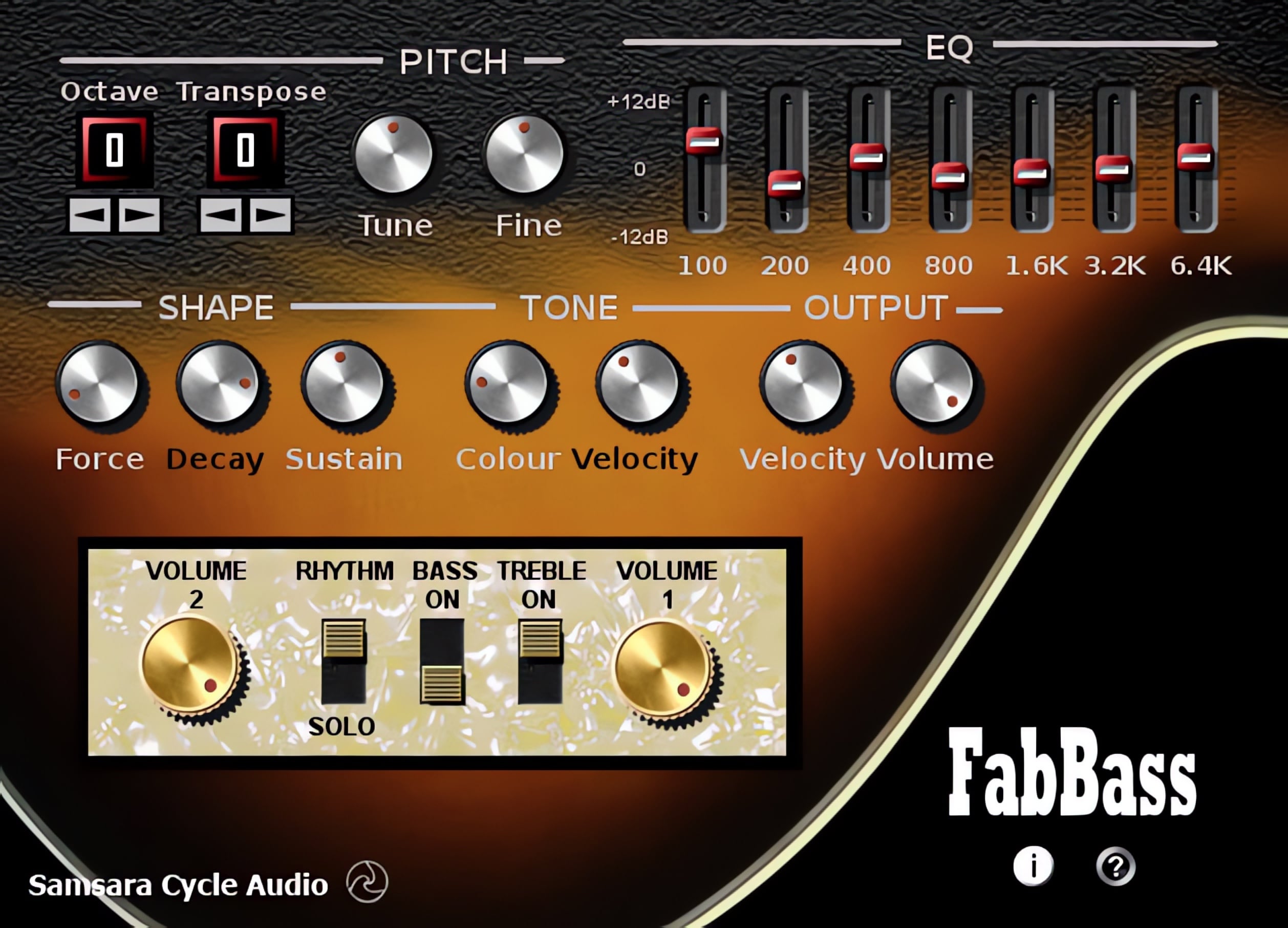 FabBass VST Plugin By Samsara Cycle Audio