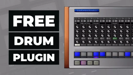 Free The Drum Source VST Plugin By Witech