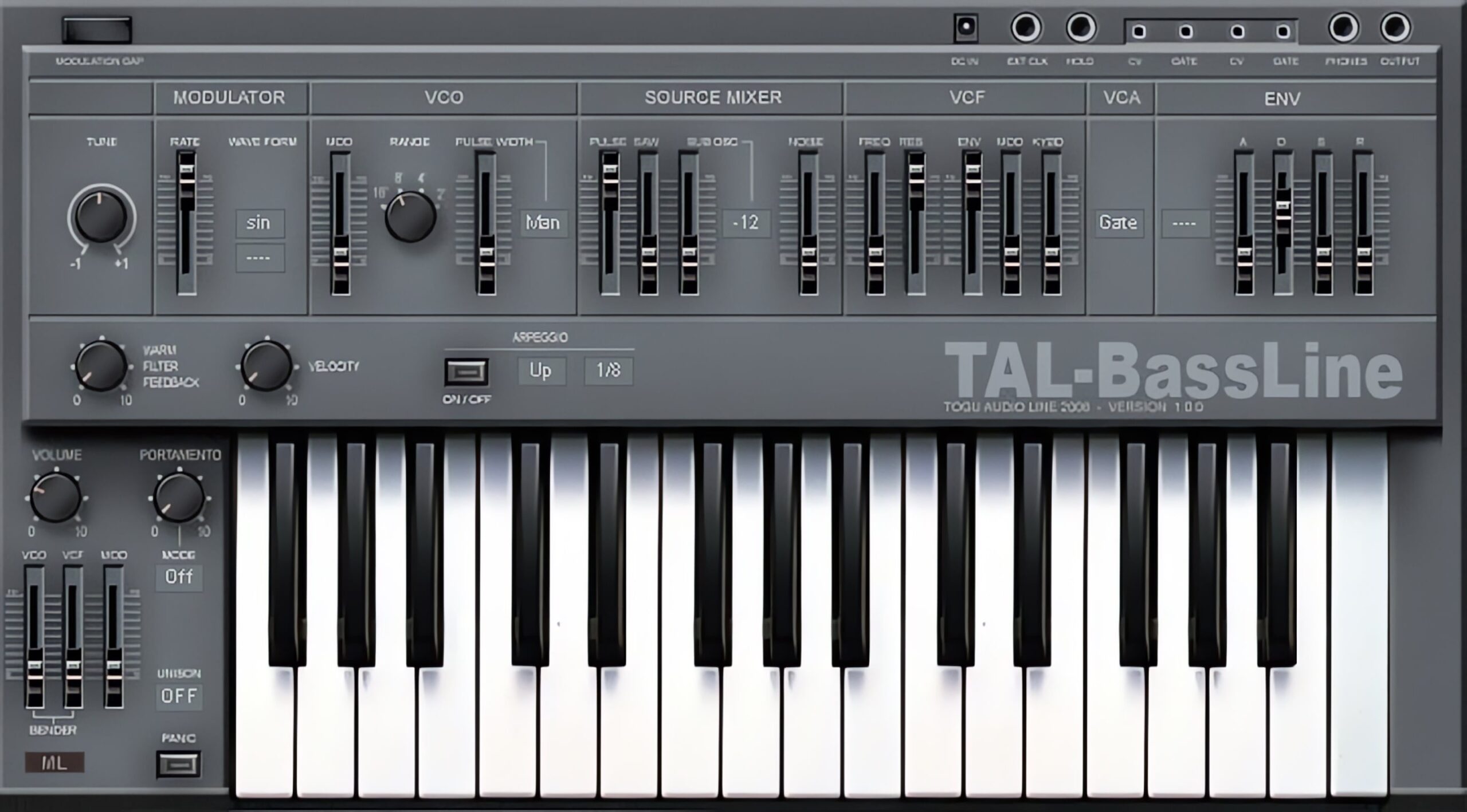 TAL BassLine VST Plugin By TAL Software