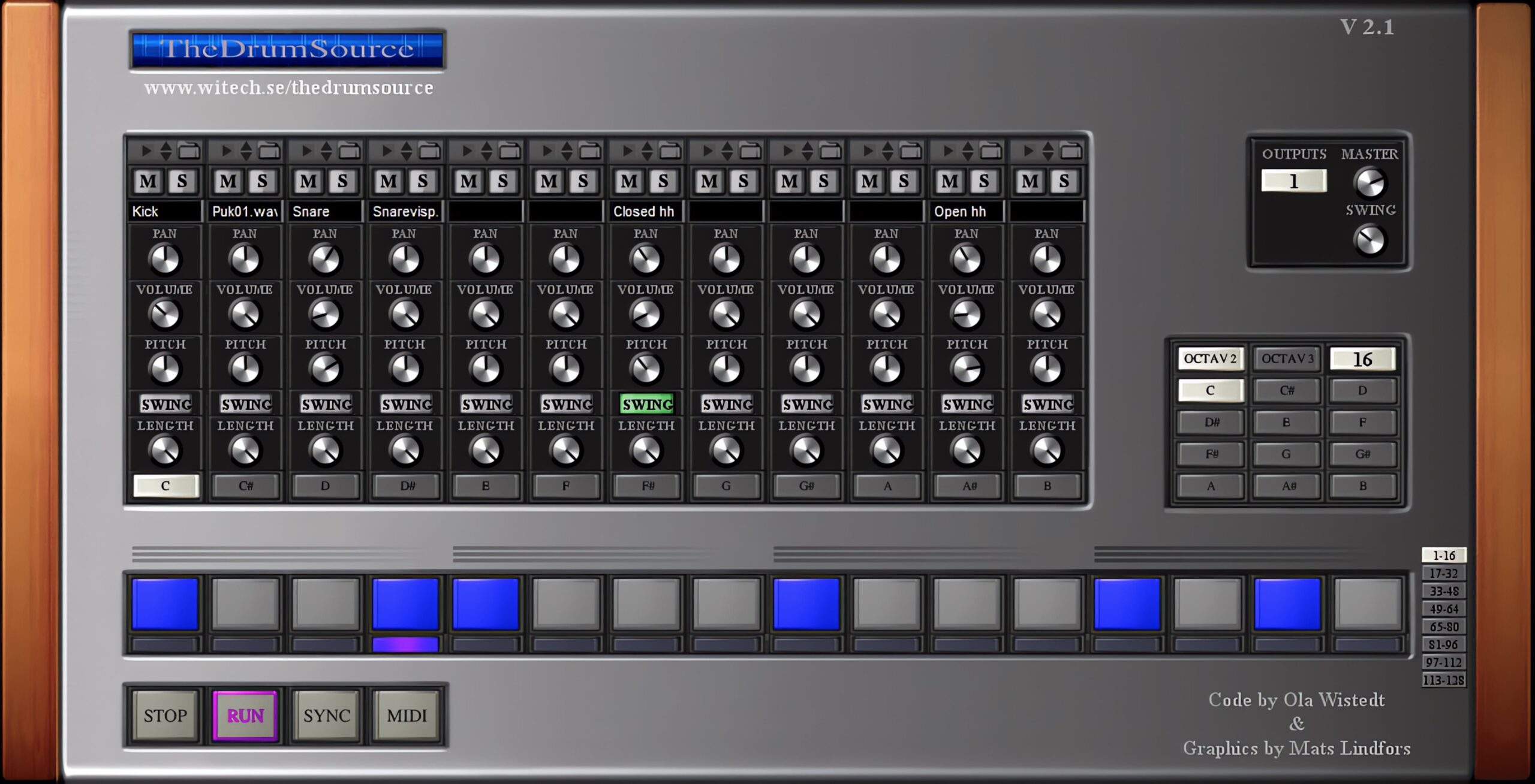 The Drum Source VST Plugin By Witech