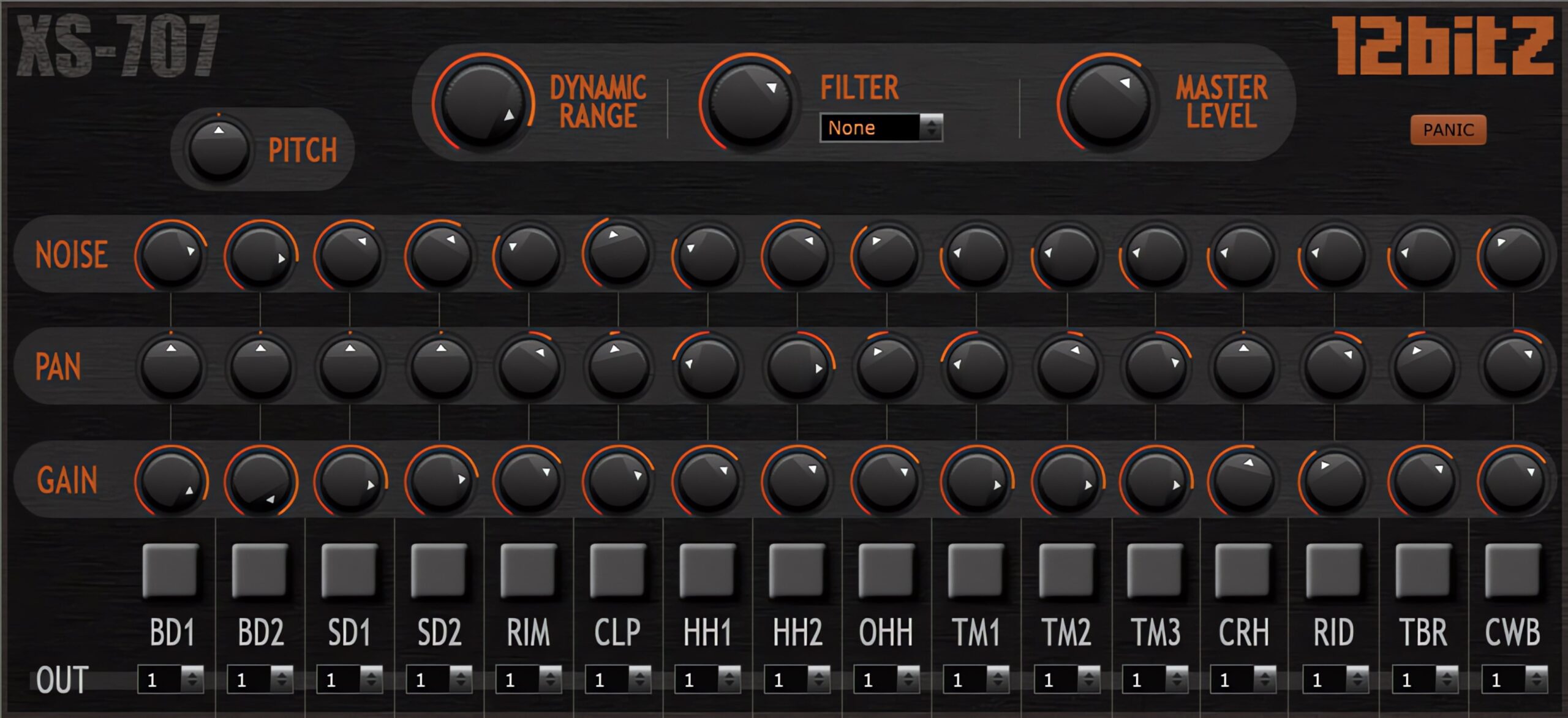 XS 707 VST Plugin By 12Bitz